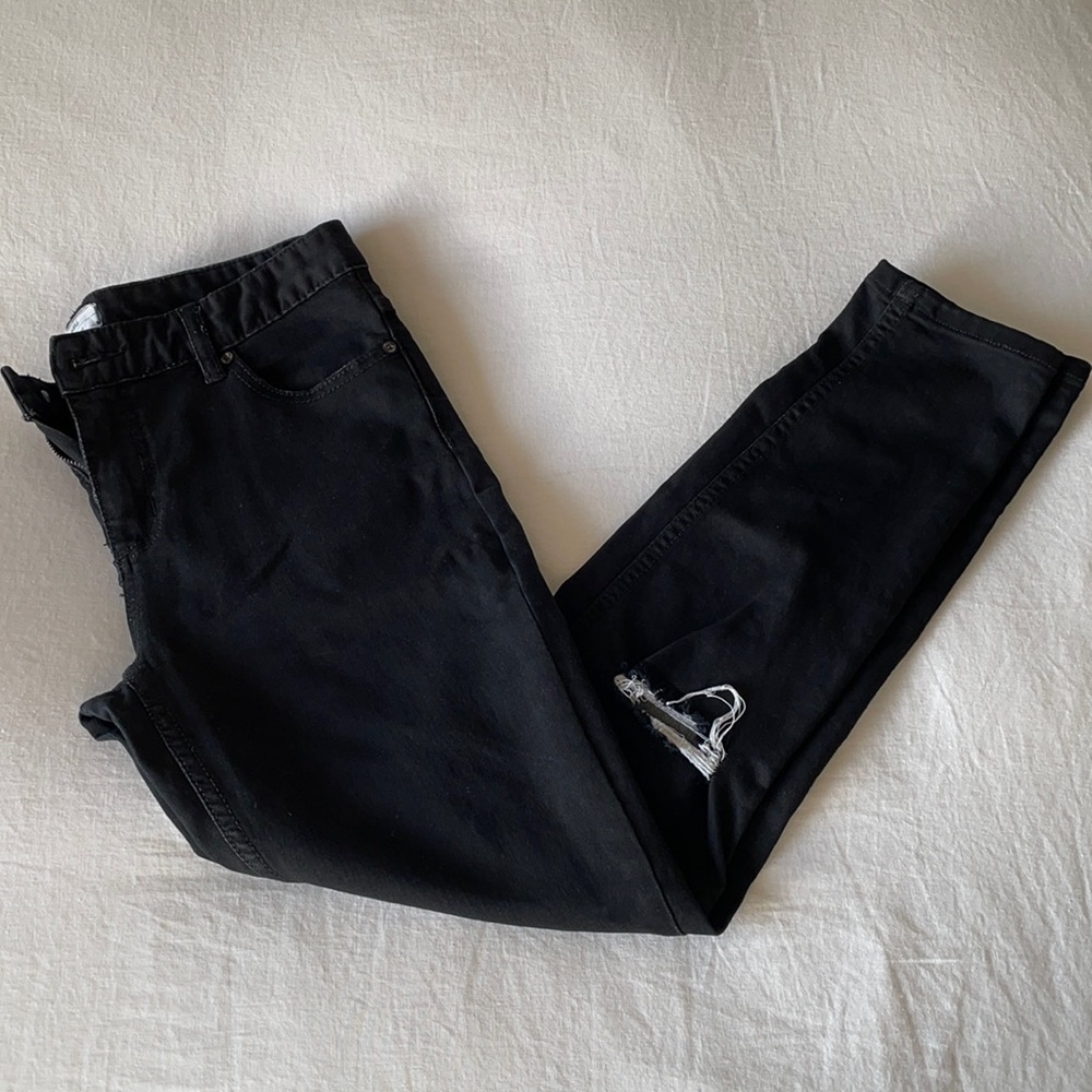 Free People Black Jeans